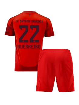 Bayern Munich Raphael Guerreiro #22 Dječji Domaci Dres kompleti 2024-25 Kratak Rukavima (+ kratke hlače)